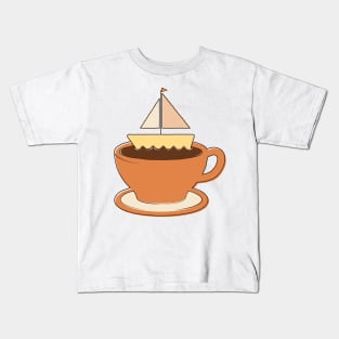 Coffee to go | illustration Kids T-Shirt